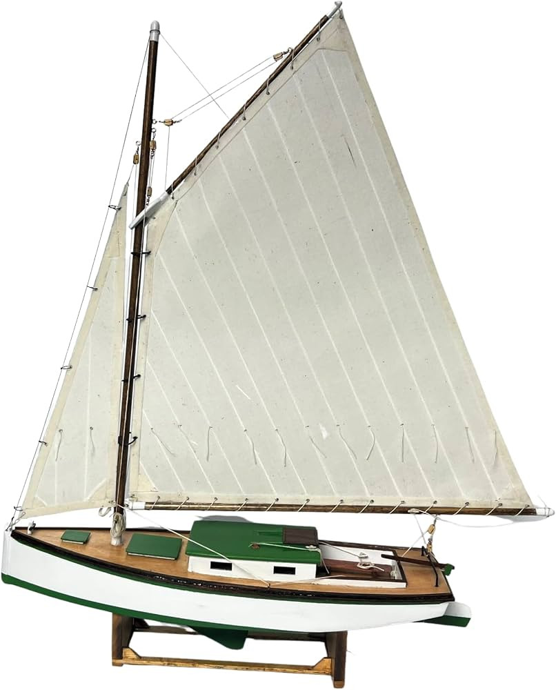 Midwest Chesapeake Bay Flattie Ship Wooden Ship Model Building Kit for Adults DIY Woodcraft Self ... | Amazon (US)