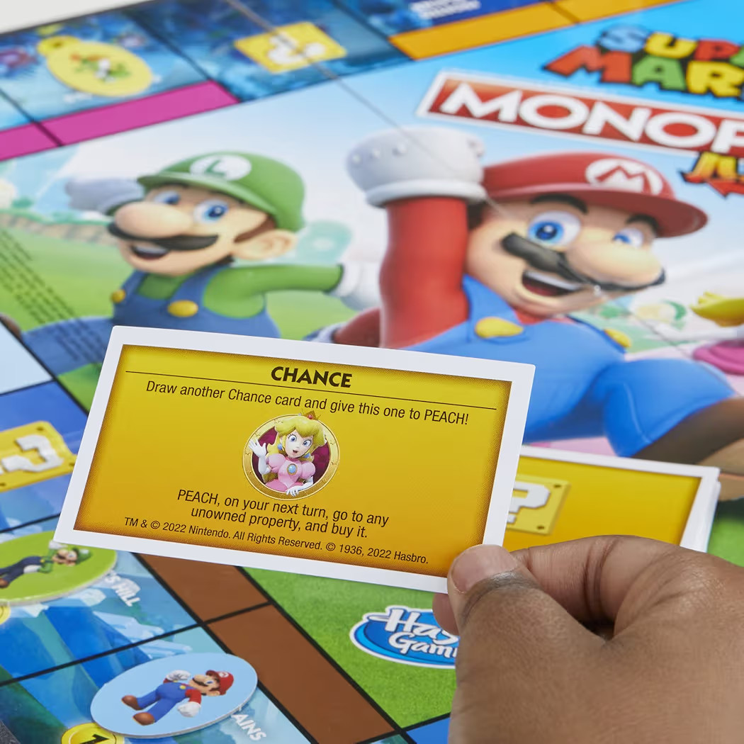 Monopoly Junior Super Mario Edition Board Game, Ages 5 and Up | Amazon (US)