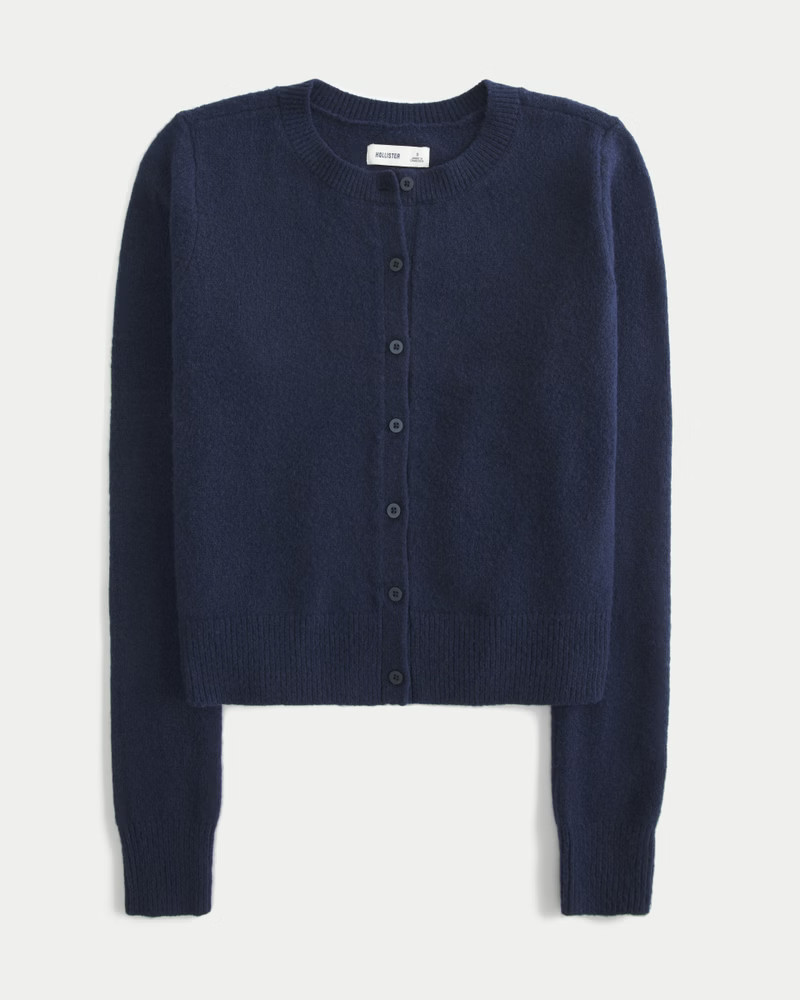 Hollister Comfy Cloud Crew Cardigan | Hollister (US)