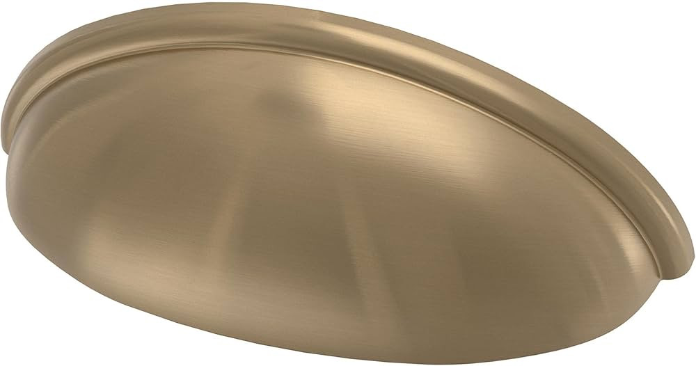 Franklin Brass Cup Cabinet Pull, Champagne Bronze, 3 in (76mm) Drawer Handle, 10 Count (Pack of 1... | Amazon (US)