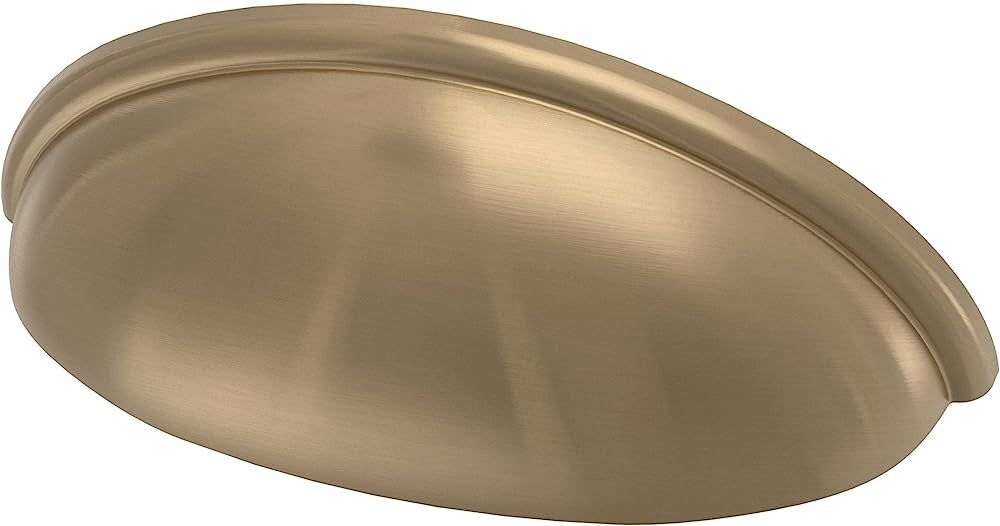 Franklin Brass Cup Cabinet Pull, Champagne Bronze, 3 in (76mm) Drawer Handle, 5 Pack, P34702K-CZ-... | Amazon (US)