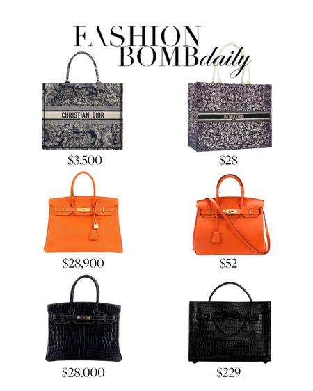 Save or splurge: designer bag edition! Splurge on a vintage bag or save with a cheaper style!

#LTKstyletip #LTKitbag #LTKFind