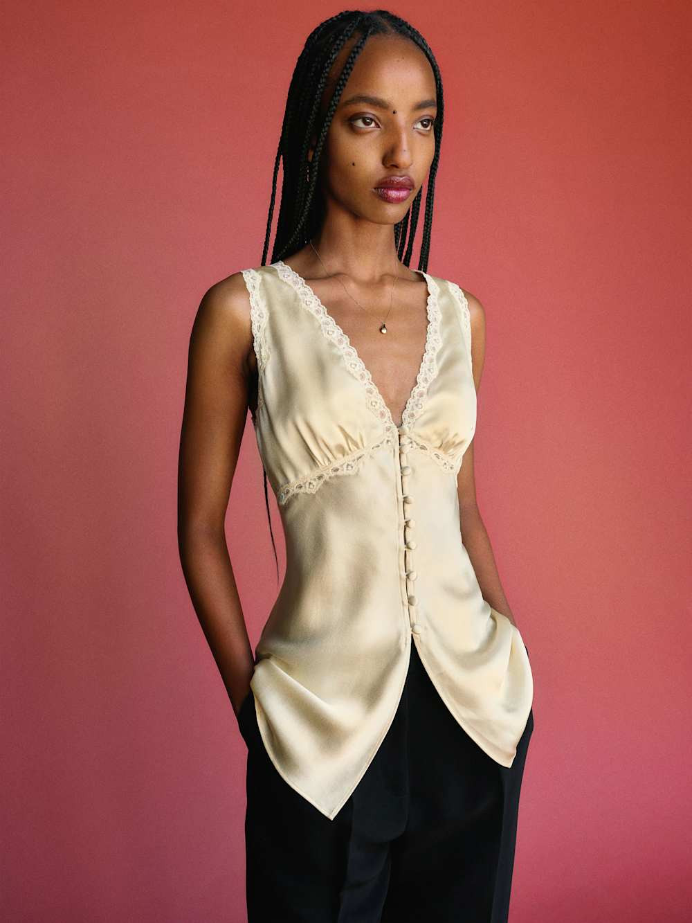 Addie Silk Top | Reformation (Global)