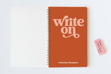 Write On Notebooks | Minted