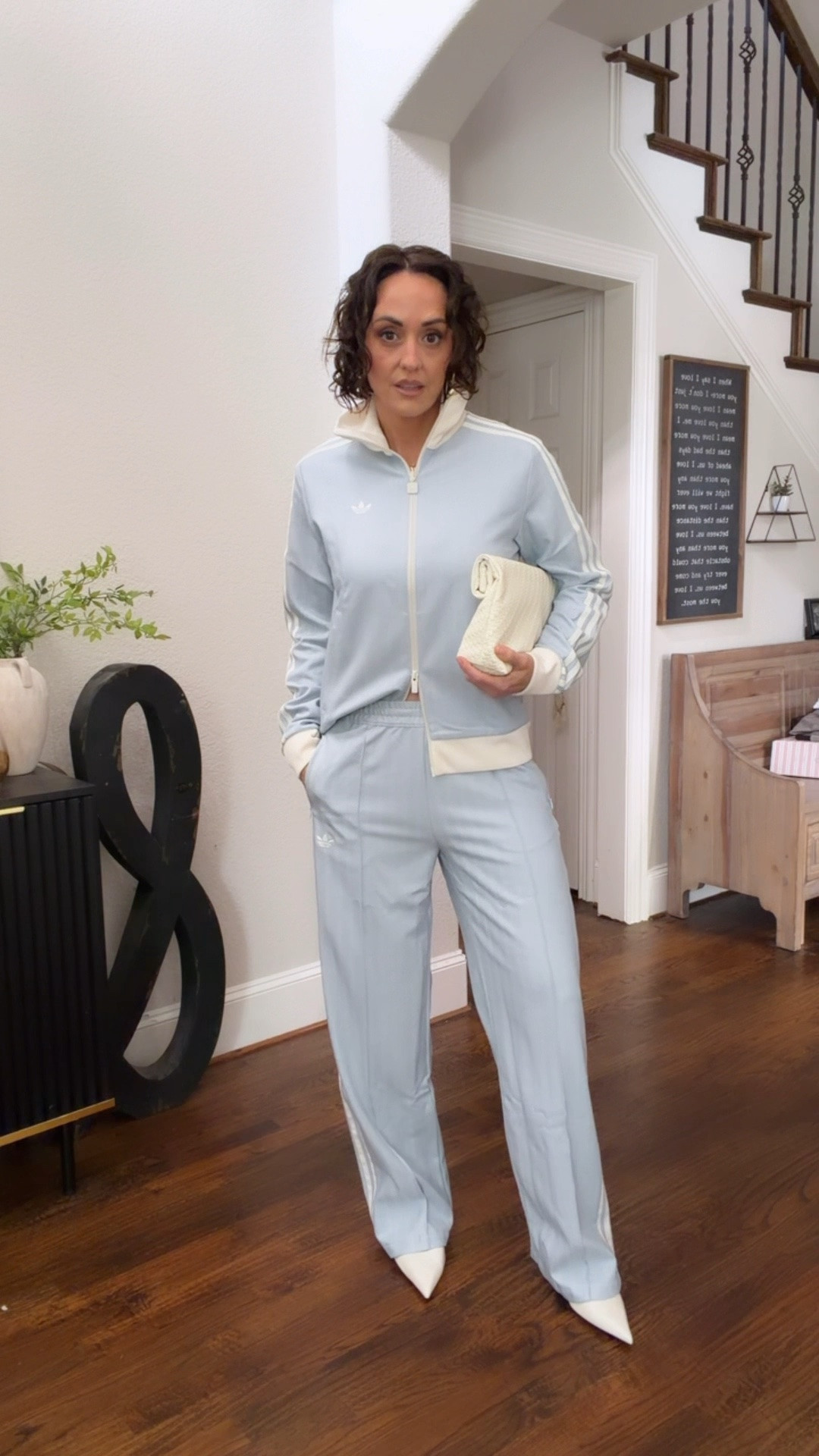 My newest finds—from everyday sneakers to sporty-chic essentials that are perfect for workouts, travel, and everyday wear. These pieces are as comfortable as they are stylish, and I know they’ll be on repeat. Everything is linked on my LTK if you want to shop the haul. 🤍

Wearing S in all pieces except
m snake print jacket 
Xs blue/grey jacket 
Sizing reference - 5’4.5, 125lbs 

#Adidas #AdidasHaul #AdidasStyle #LTKStyle #LTKFashion #SneakerStyle #Athleisure #EverydayStyle #TravelOutfits #FashionFinds