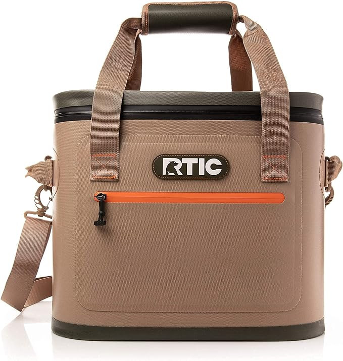 RTIC Soft Cooler Insulated Bag Insulated Bag, Leak, Proof, Zipper, Leak Proof Zipper, Portable Ic... | Amazon (US)