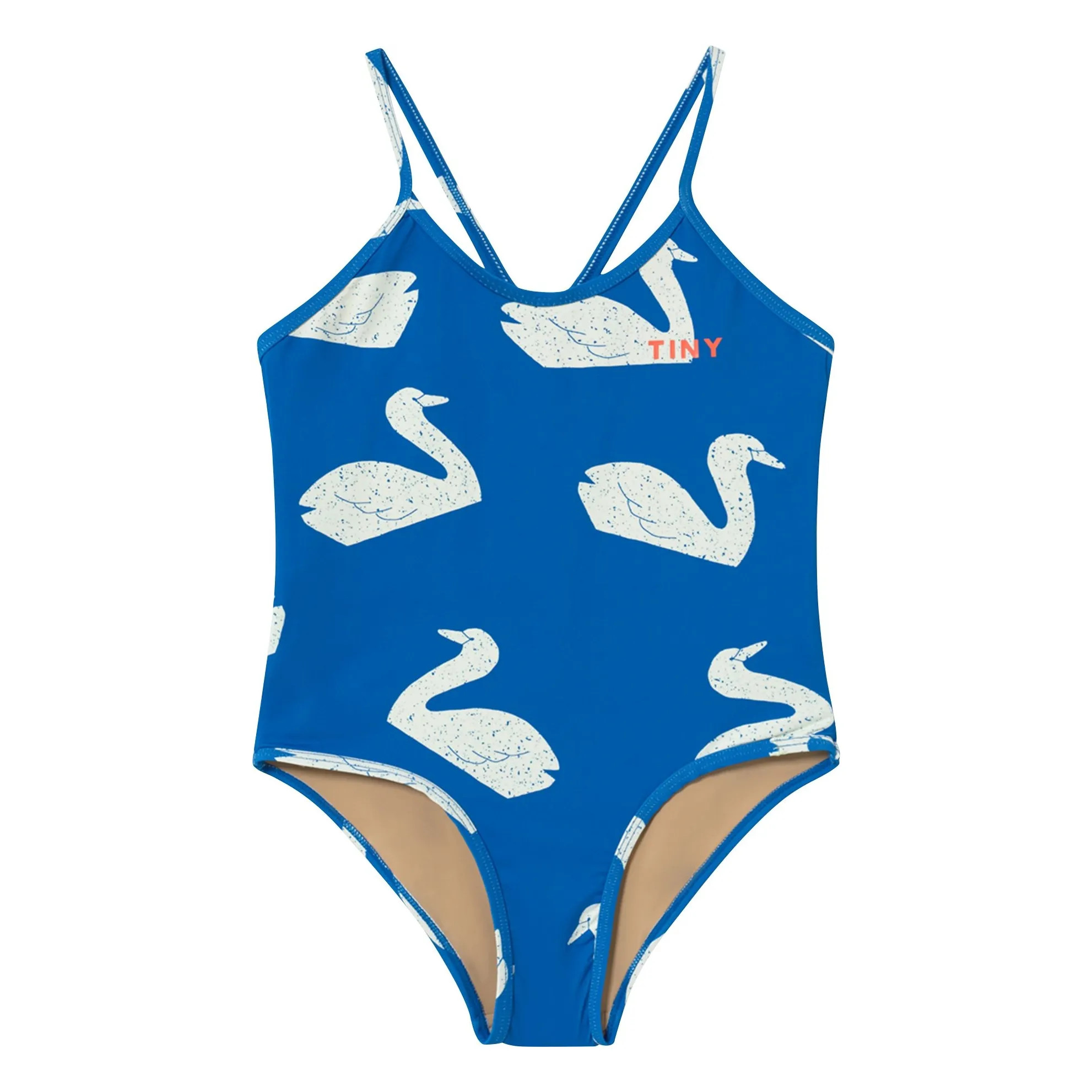 Swans Swimsuit | Blue | Smallable
