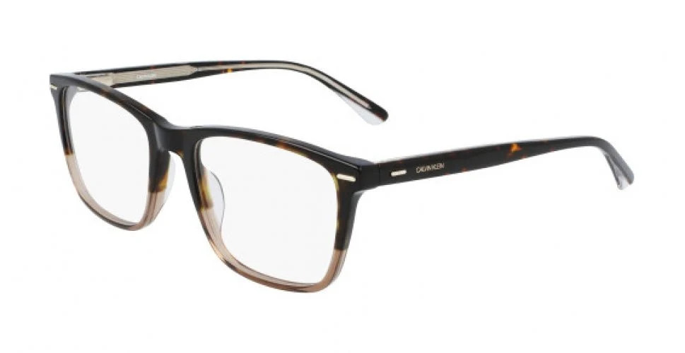 Calvin Klein CK21502 Eyeglasses 235 - Dark Tortoise Men Square | Designer Optics