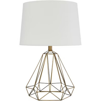 Livabliss Steele 24"H x 15"W 15"D Modern White Table Lamps | Target