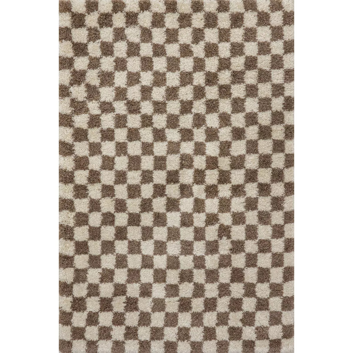 Nuloom Adelaide Checkered 7x9 Shag Indoor Area Rug for Living Room Bedroom Dining Room Nursery, B... | Target