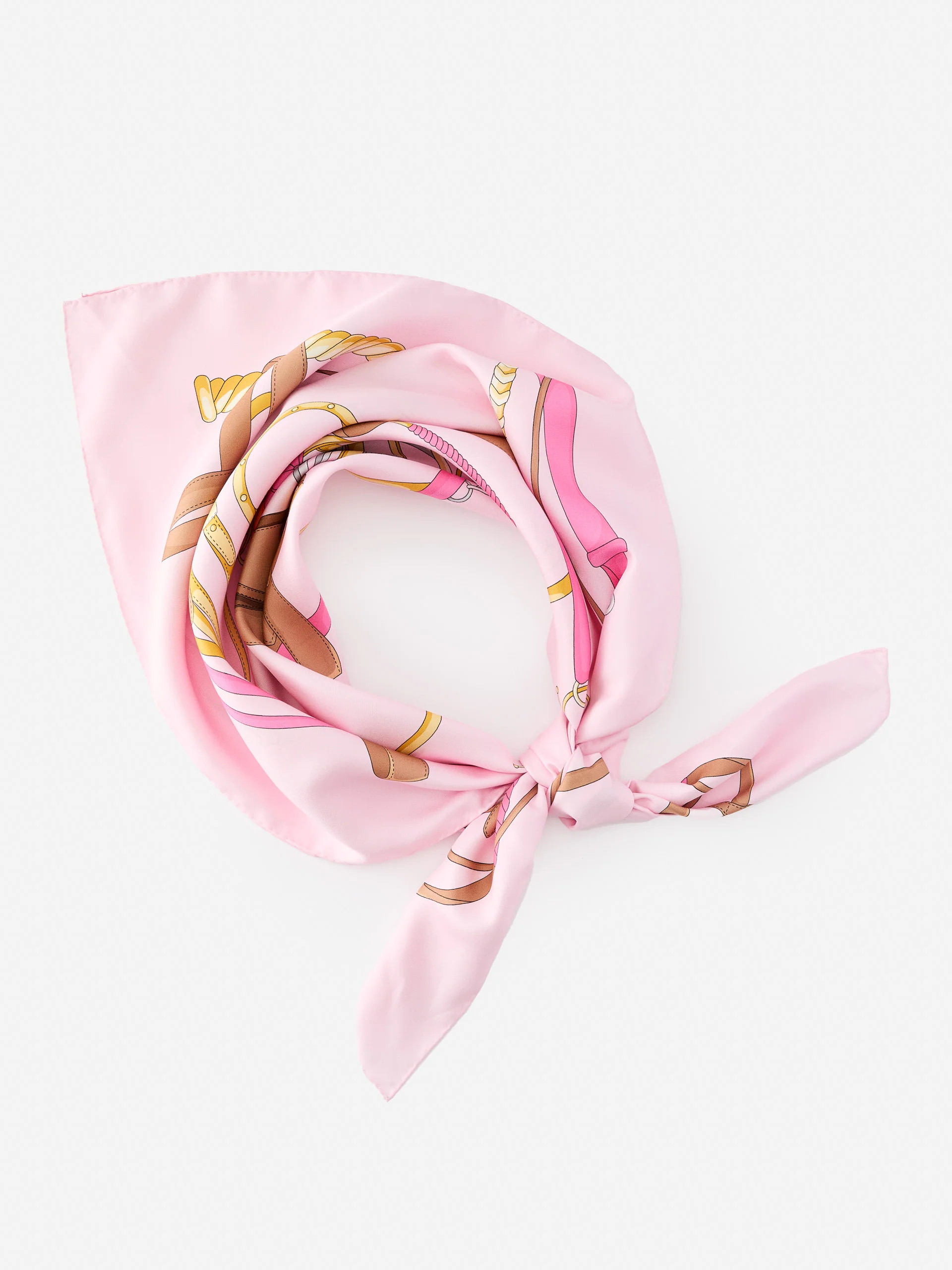 Mabel Silk Scarf in Neo Gulltopp Square | J.McLaughlin