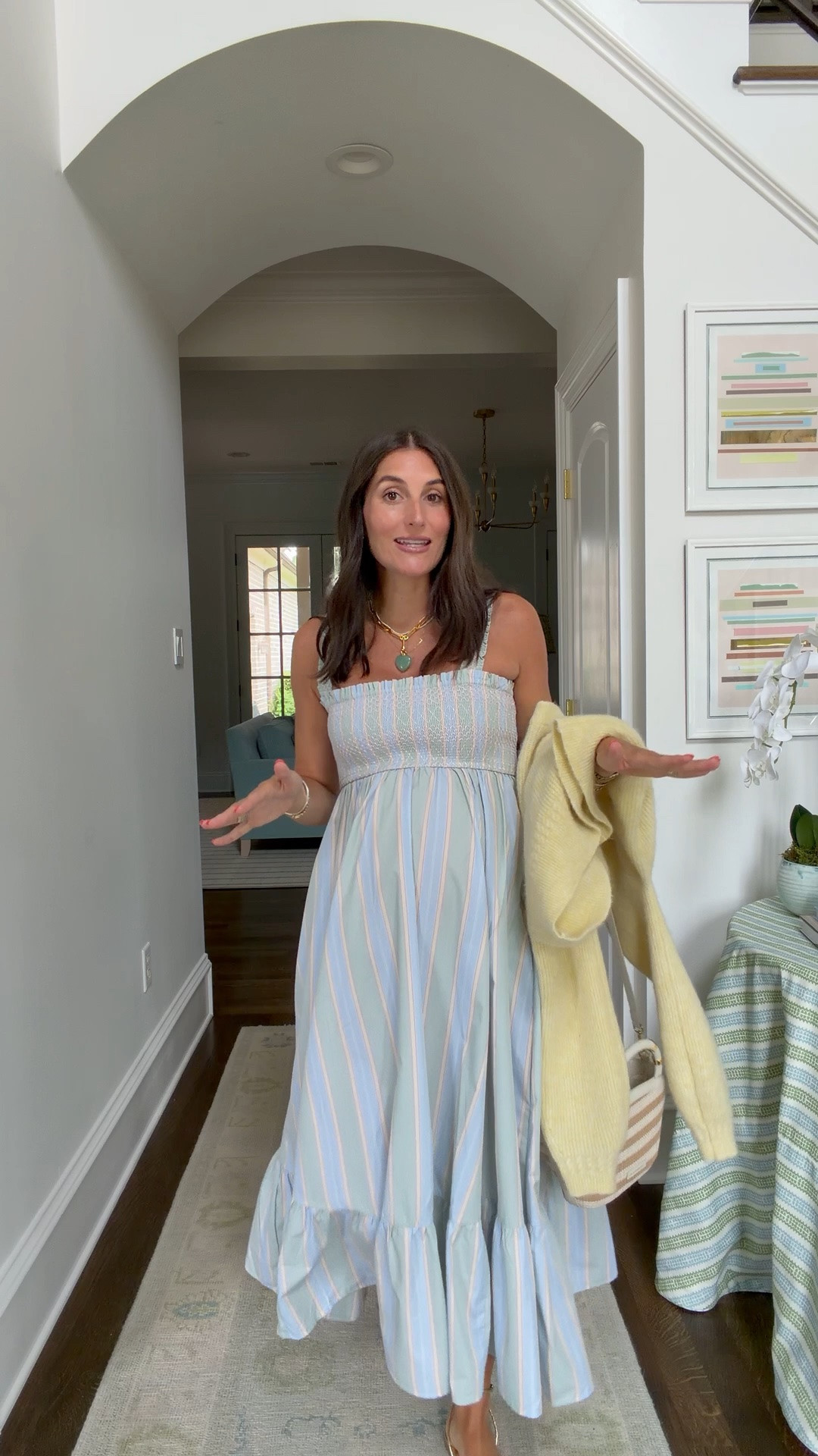 Bump friendly dress that can also be a skirt! In an xs!

#LTKootd #LTKBump #LTKSaleAlert
