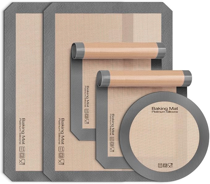 Silicone Baking Mat - Best Platinum Silicone - Sopito Non-Stick Reusable, Food Safe Baking Mat, 5... | Amazon (US)
