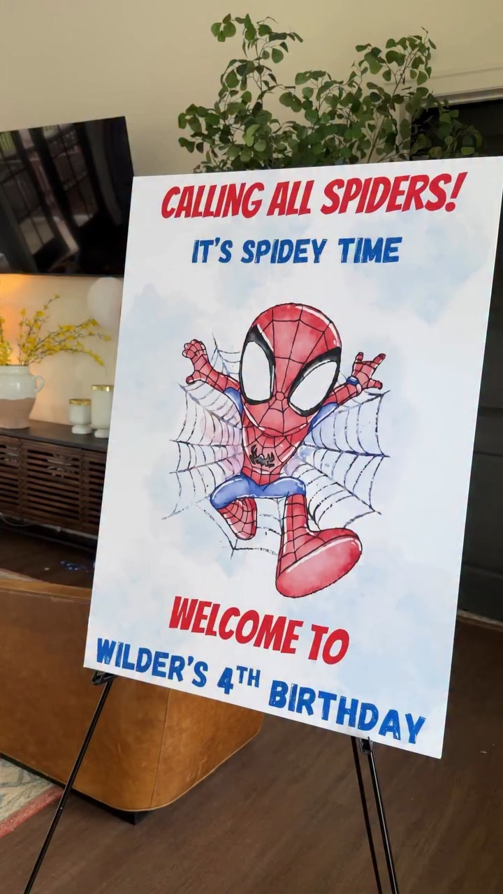 spidey turns 4 🕸️🥰🤘🏼linking everything I can think of from my sons Spider-Man themed 4th birthday party! 

#LTKmomlife #LTKKids