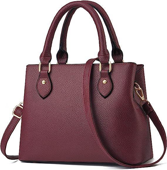 CHICAROUSAL Purses and Handbags for Women Leather Crossbody Bags Women's Tote Shoulder Bag | Amazon (US)