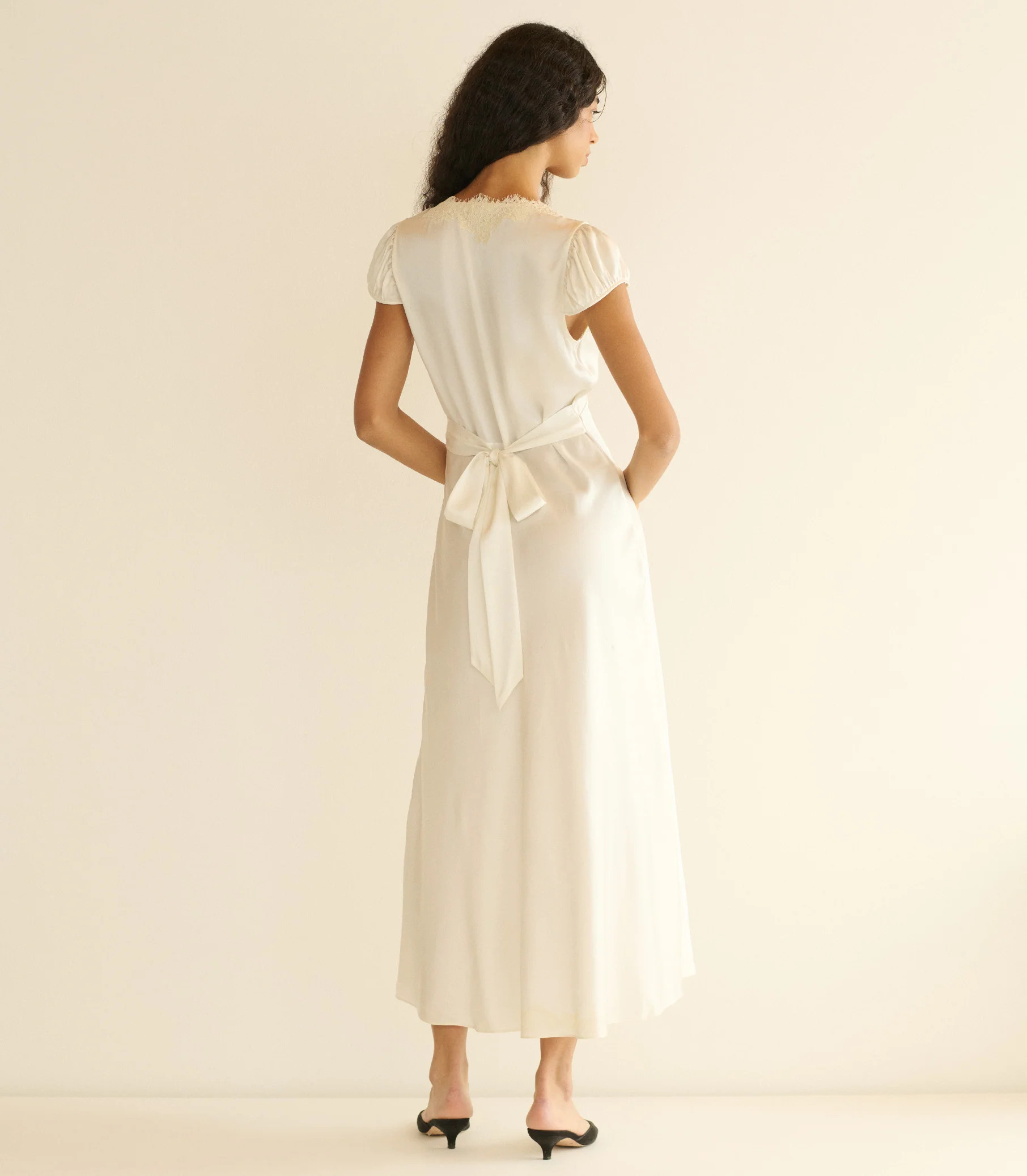 Coraline Dress - Salt | DÔEN | DOEN