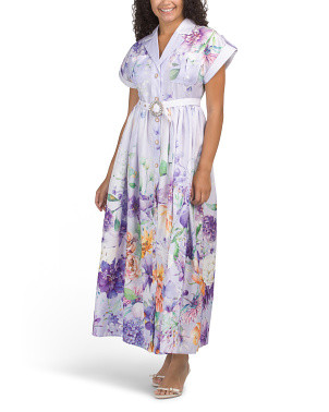 Cap Sleeve Floral Maxi Dress | Casual Dresses  | Marshalls | Marshalls