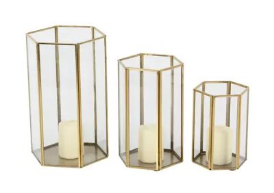 Hexagon candle holders | Bed Bath & Beyond