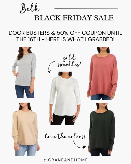 Bell, sweaters, Christmas sweater, Athleisure, Black Friday sale, mom outfit, car line outfit, neutral clothes, winter clothes, gifts for her, shirt for leggings, dress up or down, green sweater, grey shirt, pink, mauve, shimmer, camel 

#LTKsalealert #LTKfindsunder50 #LTKGiftGuide