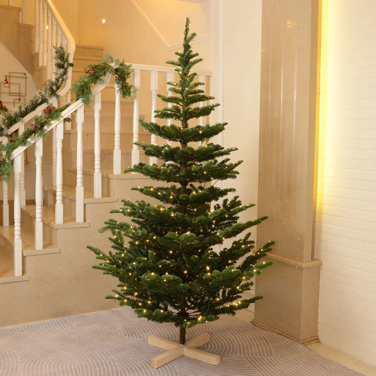 Pre-Lit Artificial Christmas Tree | Wayfair North America