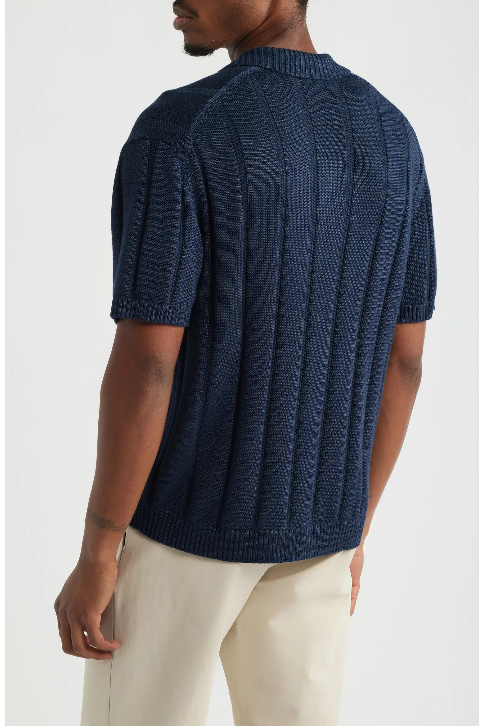 Open Edit Boxy Short Sleeve Polo Sweater (Men) | Nordstrom | Nordstrom