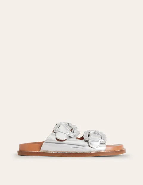 Double Buckle Sliders | Boden UK
