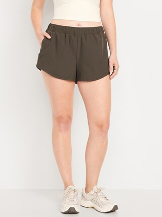 Mid-Rise StretchTech Run Shorts -- 3-inch inseam | Old Navy (US)