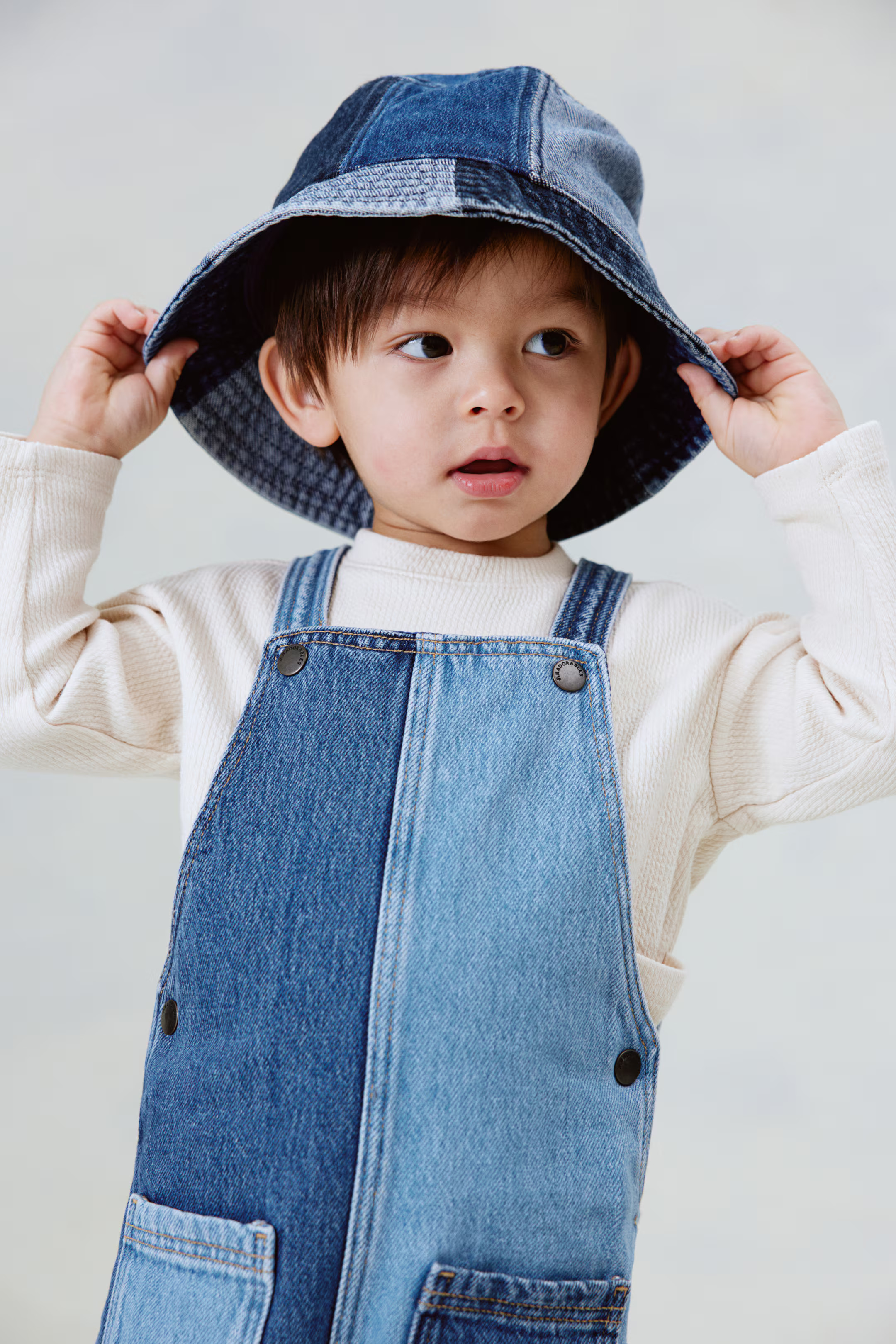 Patched Denim Overalls | H&M (US + CA)