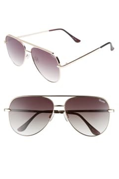 x Desi Perkins Sahara 60mm Aviator Sunglasses | Nordstrom