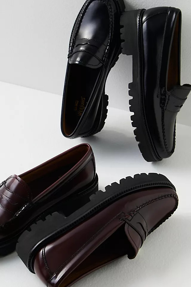 Bass Whitney Super Lug Loafers | Free People (Global - UK&FR Excluded)