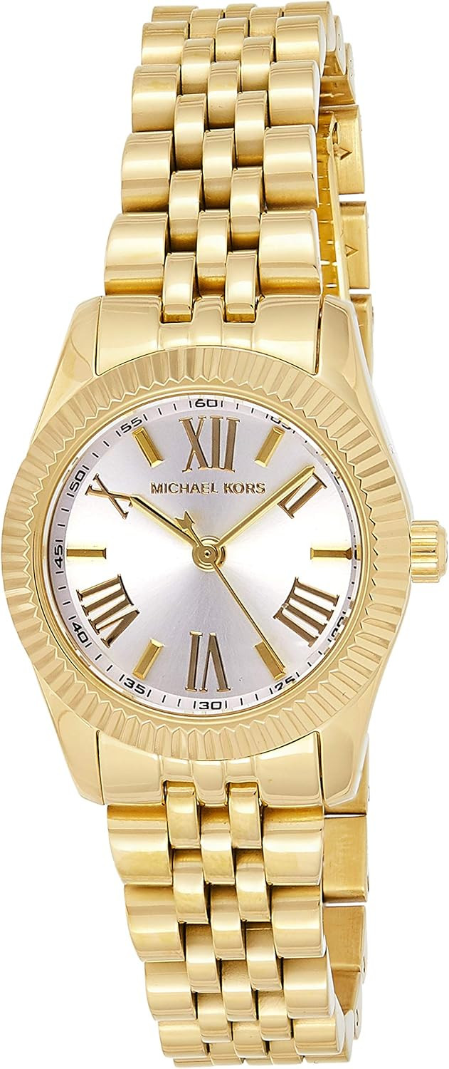 Michael Kors Women's MK3229 - Petite Lexington Gold Watch | Amazon (US)