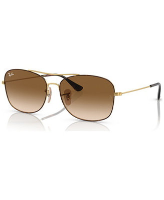 Unisex Sunglasses, RB379957-Y 57 | Macy's