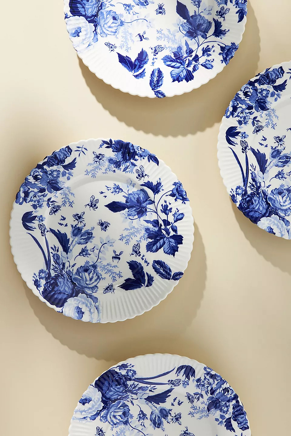 Abi Dessert Plates, Set of 4 | Anthropologie (US)