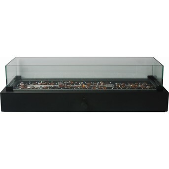 7-in W 40000-BTU Black Portable Tabletop Steel Firebowl | Lowe's