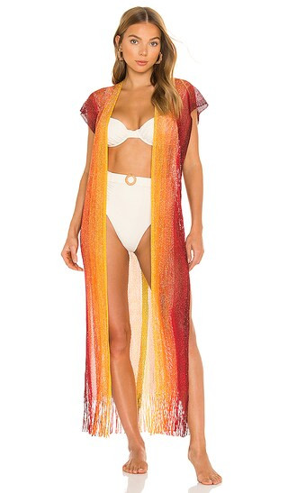 Long Caftan in Sunshine Addict | Revolve Clothing (Global)