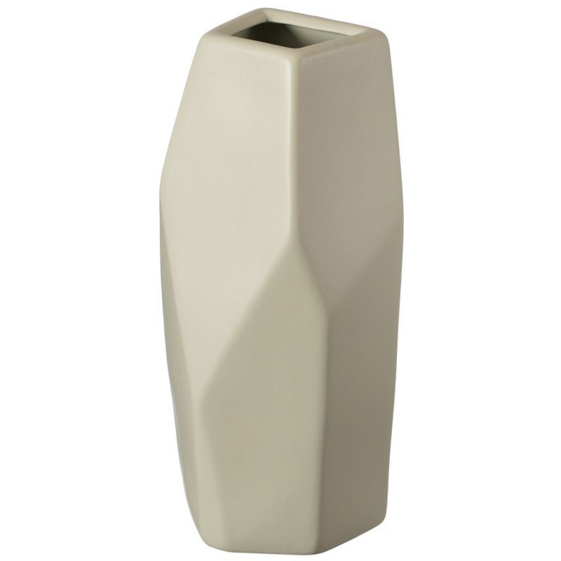 Uniquewise Decorative Ceramic Multi Paned Vase, Modern Style Centerpiece Table Vase | Target