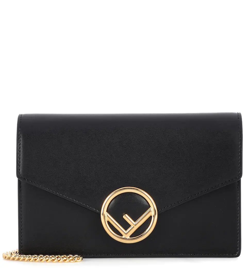 Wallet on Chain leather shoulder bag | Mytheresa (US/CA)