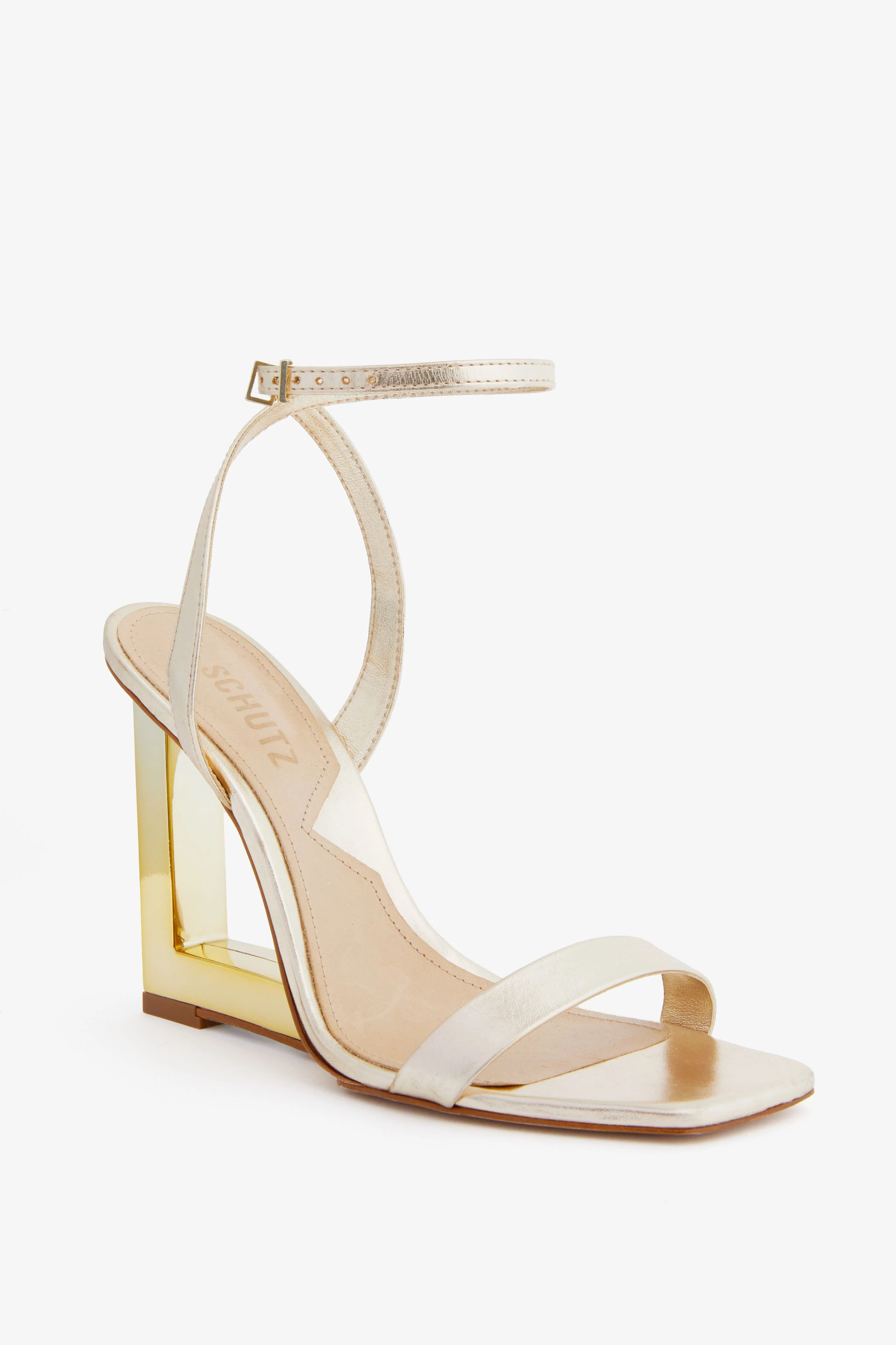 Metallic Napa Filipa Heels | Tuckernuck (US)