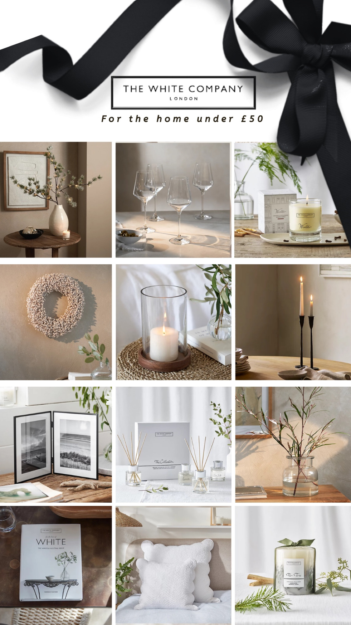 The White Company for the home under £50 

The white company, homeware, cyber week, candles 

#LTKhome #LTKCyberWeek #LTKuk