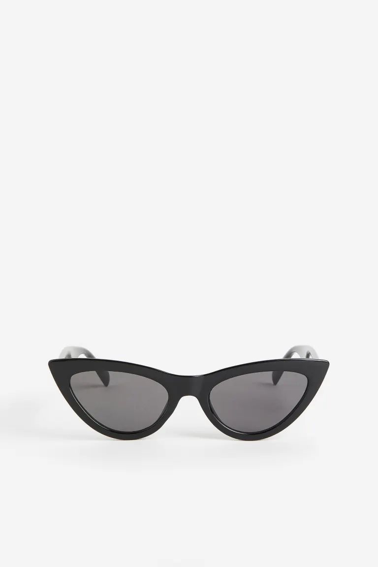 Cat Eye Sunglasses - Black - Ladies | H&M US | H&M (US)