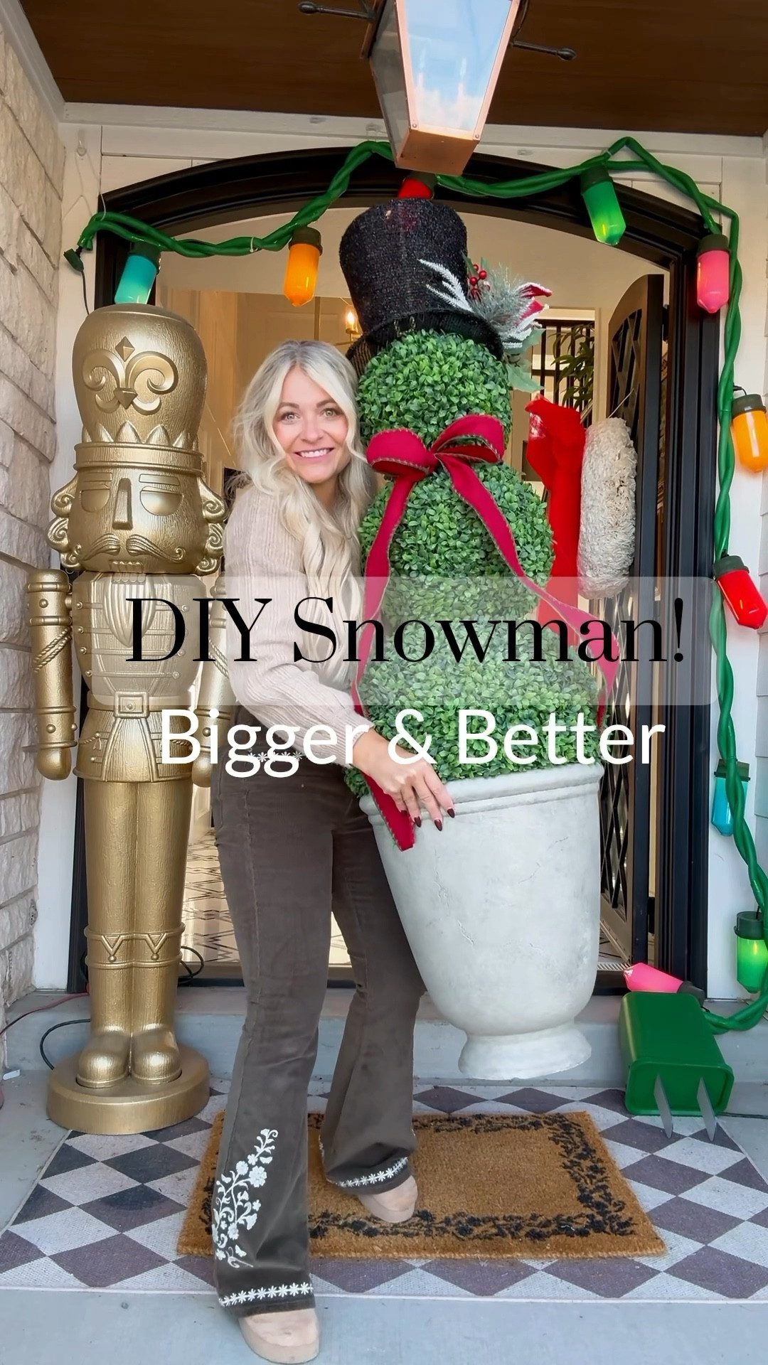 DIY snowman or buy the cute Walmart version.  I bought the boxwoods from At Home and use them year round in my planters, so naturally I had to build this cute snowman.  

#LTKFindsUnder50 #LTKHome #LTKSeasonal