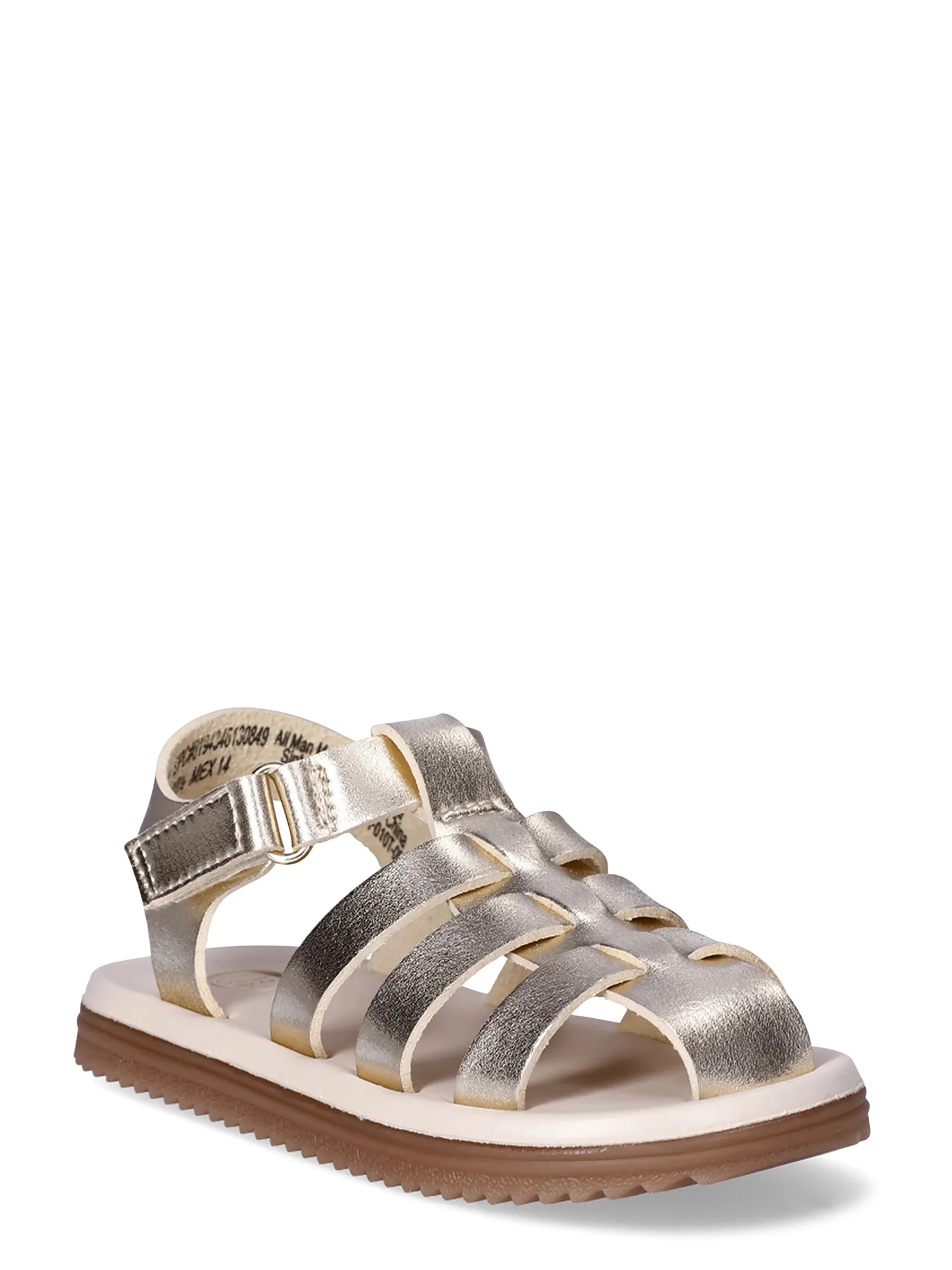 Wonder Nation Toddler Girls Fisherman Sandal | Walmart (US)