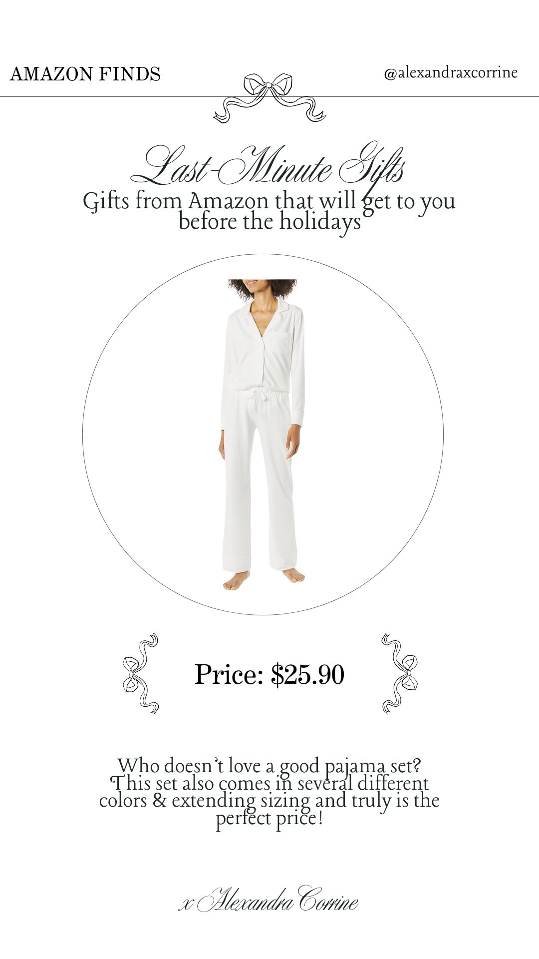 Last-minute gift ideas from Amazon 

Amazon finds, Christmas gift guide, holiday gift ideas, last minute gift ideas, chic gift guide, bougie on a budget, pajamas, pjs, loungewear, lounge set

#LTKHoliday #LTKGiftGuide #LTKFindsUnder50