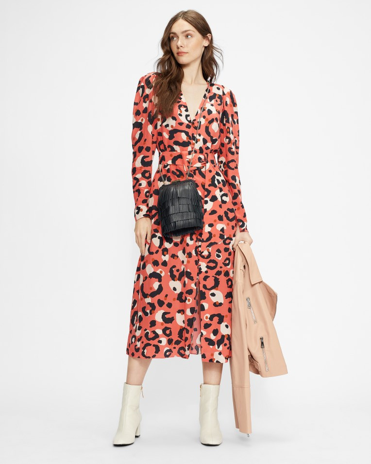 Rouleau Midi A-line Shirt Dress | Ted Baker (UK)
