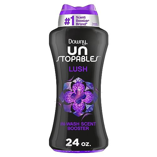 Downy Unstopables In Wash Scent Booster Beads, Lush Scent, 24 oz, Laundry Beads for Odor Protection, Downy Scent Booster Beads, Laundry Scent Boosters | Amazon (US)