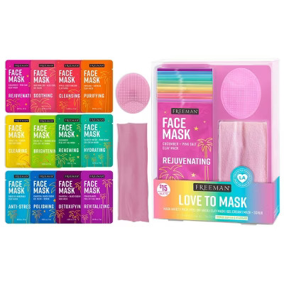 Freeman Love to Mask Kit - 0.24 fl oz/14ct | Target