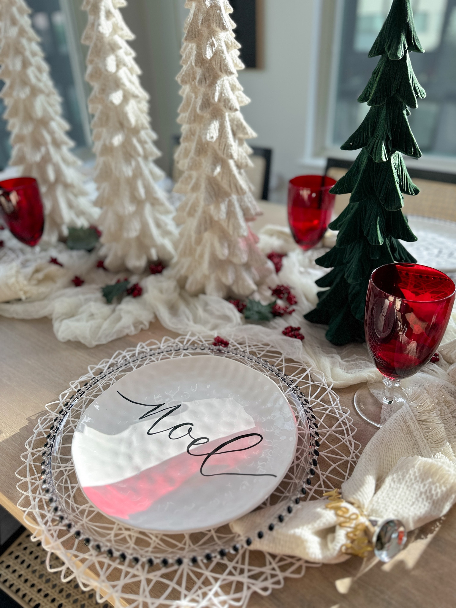 I’ve linked the most similar plates & Chargers I’ve found to the ones I purchased! 
•
Shop my products && Follow me on Instagram at @nardinemarie for more Christmas finds! 

#LTKHoliday #LTKhome #LTKSeasonal