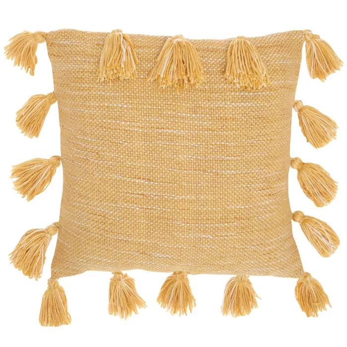 Life Styles Woven with Tassels Throw Pillow - Mina Victory | Target