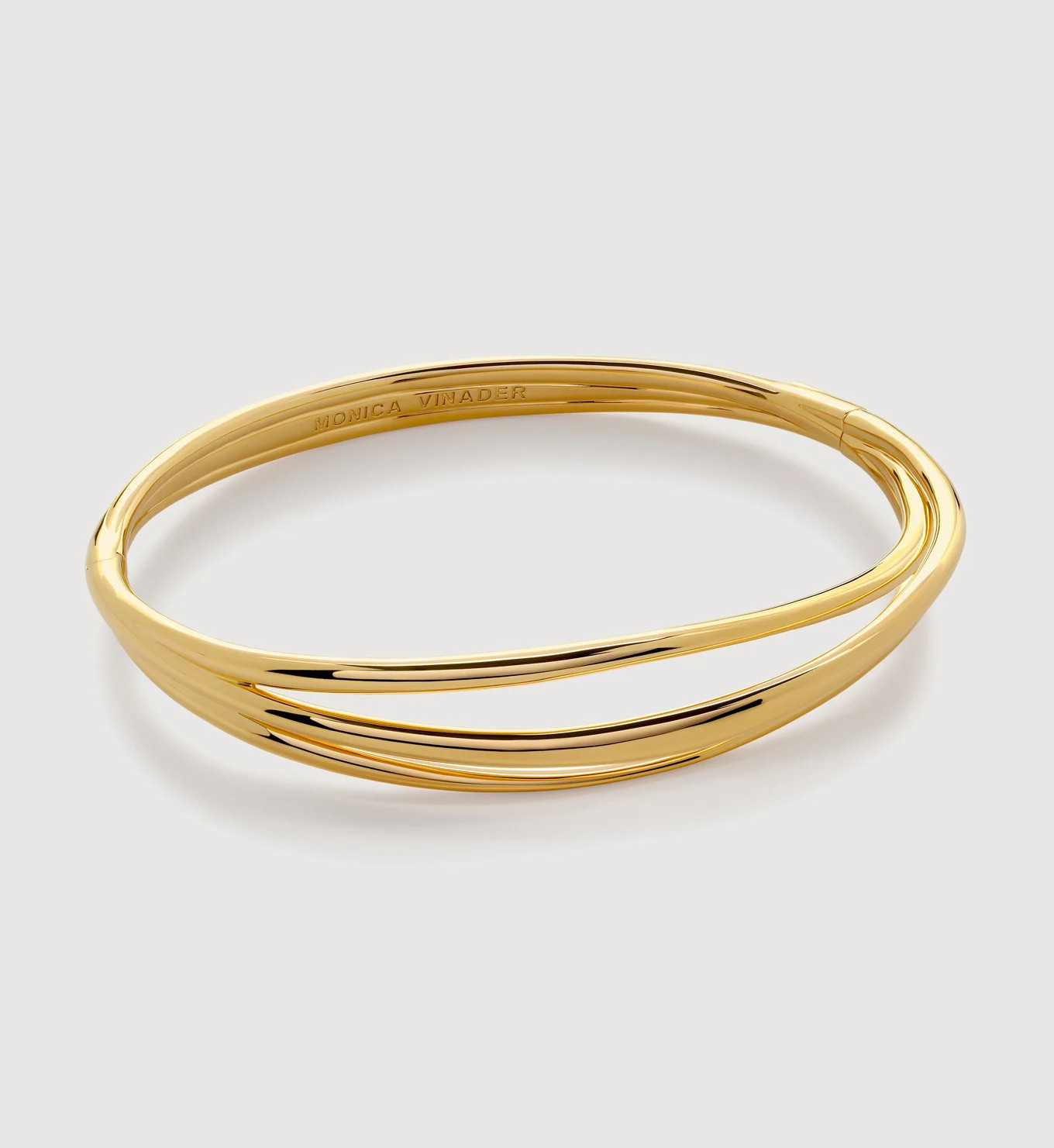 Nura Wrap Bangle | Monica Vinader (Global)