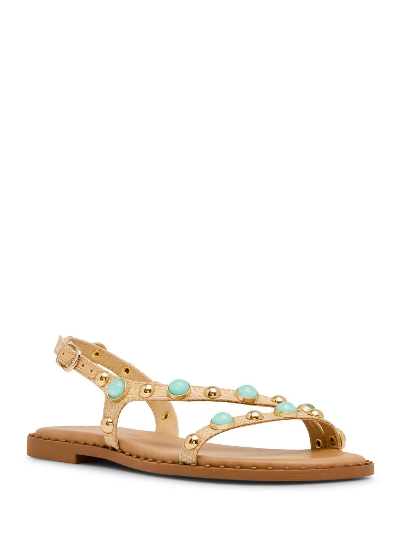 Madden Girl Women's Wittty Jeweled Strappy Sandal | Walmart (US)